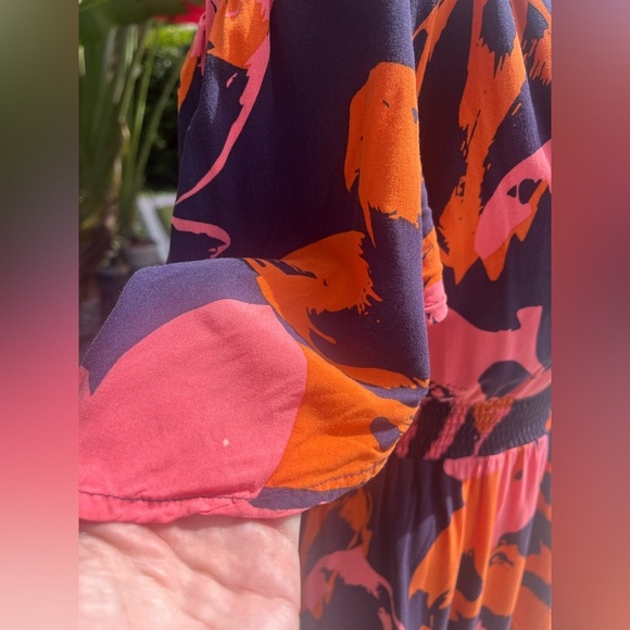 Anthropologie Abel The Label Floral Midi Dress - size medium - Picture 10 of 14